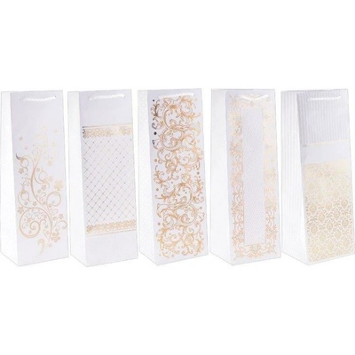 POL-MAK Dárková taška na láhev 13x38x11cm T15LUX