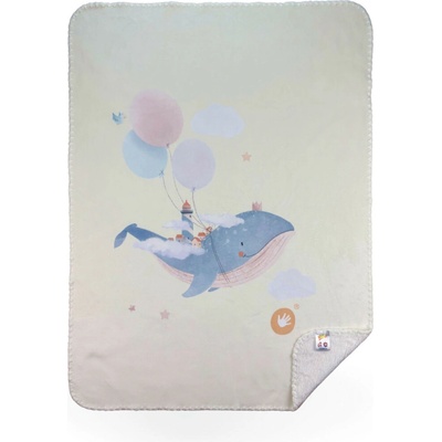 XKKO Detská španielska deka Lux Sky Whale