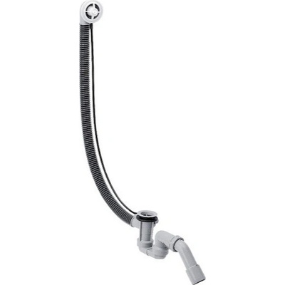 HANSGROHE Flexaplus vaňový sifón s odtokovou a prepadovou súpravou predĺž 78cm bez vrchnej krytky 58141180