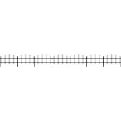 Panely vidaXL s hroty, ocel, 0,75-1 x 11,9 m