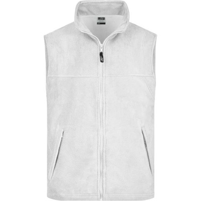 James & Nicholson JN 45 fleecová vesta white