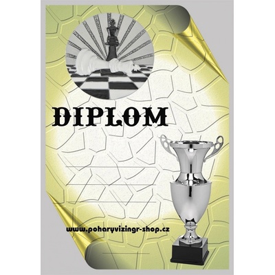 VIZINGR Šachy diplom A4 č.16