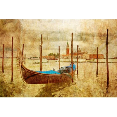 DIMEX ART Флизелинов фототапет гондола във венеция 375 x 250 см