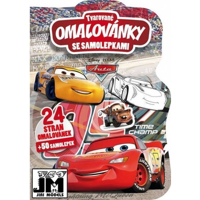 Jiri Models Cars Tvarované omalovánky Auta 3