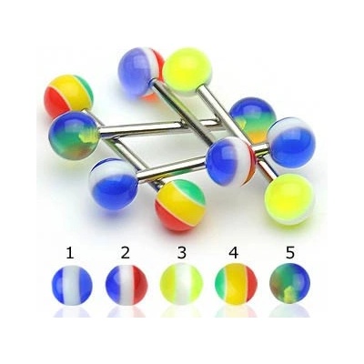 Steel Edge piercing do jazyku SEBB varianta: 1