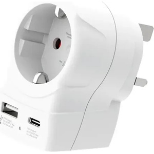 SKROSS универсален адаптер Europe to UK + 1 x USB A/C порт, 20W 1500283E (1500283E) - xtreme