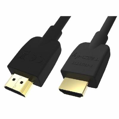 HDMI 2.0 High Speed кабел с Ethernet 4K A-A към M-M, черен & mdash; 3 метра (ICOC-HDMI2-4-030T)
