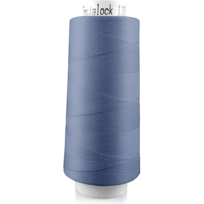 Nitě TROJALOCK polyester na overlock 2500m AMANN - více barev ods.: 0350 jeansová modrá
