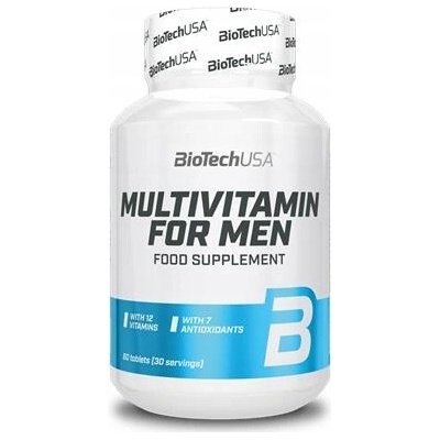 BioTech USA Multivitaminy pro muže 60 tablet