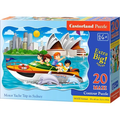 Castorland Výlet na lodi v Sydney 20 dílků