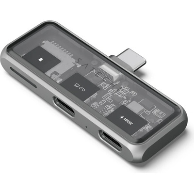 Satechi Mobile XR Hub with dual USB-C and microSD - Space Gray (ST-HXRSDM)