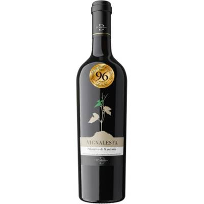 VIGNALESTA Primitivo Di Manduria DOC 2019 15,5% 0,75 l (holá láhev)
