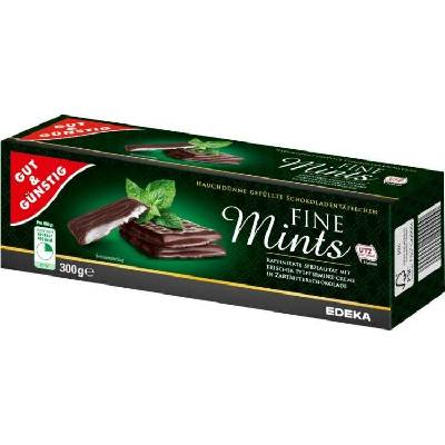 Gut & Günstig MÁTOVÉ KOLÁČKY V JEMNĚ HOŘKÉ ČOKOLÁDĚ 300 G