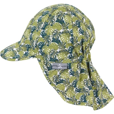 Sterntaler Двулицева шапка с UV 50+ защита Sterntaler - С козирка и платка, 49 cm, 12-18 месеца (1622312-275)