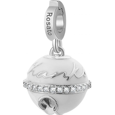 Rosato stříbrná rolnička Thanks Mum Storie RZ183R – Zboží Dáma