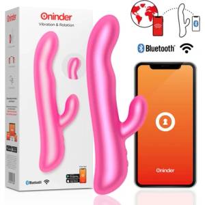 Oninder Рабит вибратор с въртящ се връх и App Oninder Oslo - sexo - 175,01 лв