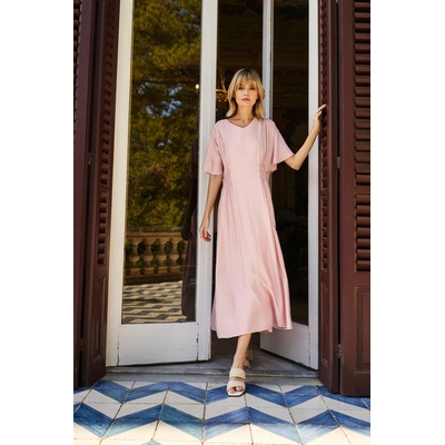 Moodo Розова миди рокля Moodo Moodo | Rozov | ЖЕНИ | XS