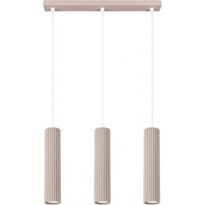 Sollux Кафяво-сиво метално висящо осветително тяло Gleam - Sollux (NL.1774)