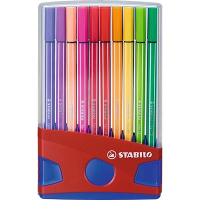Stabilo Pen 68 brush Colorparade 20 ks deskset