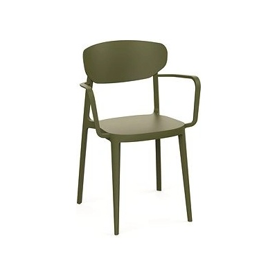 ROJAPLAST Židle zahradní Mare Armchair, olivové
