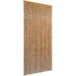 vidaXL Завеса за врата от бамбук, 90x200 cм (243715)