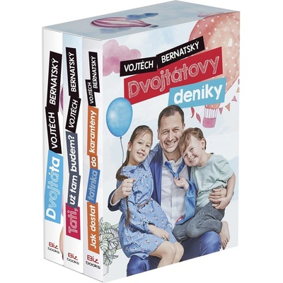 Vojtěch Bernatský: Dvojtátovy deníky trojbox - Vojtěch Bernatský, Vázaná