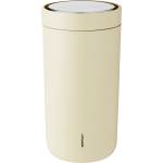 Stelton Термочаша To-Go Click с двойни стени от стомана 200 мл светложълта (675-46)