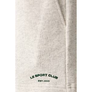 Le Privé къс панталон дамски от памук VARSITY SHORTS (LP00701)