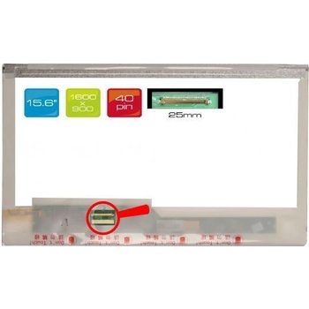 LTN156KT02-302 LCD 15.6" 1600x900 WXGA++ HD+ LED 40pin display displej matný povrch