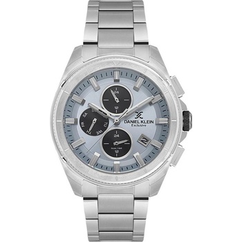 Daniel Klein DK. 1.14224-4 - Мъжки часовник, Exclusive, Кварцов, 44mm, 5 ATM, Черен