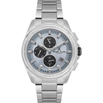 Daniel Klein DK. 1.14224-4 - Мъжки часовник, Exclusive, Кварцов, 44mm, 5 ATM, Черен