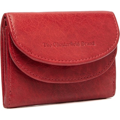 The Chesterfield Brand Malá kožená peněženka RFID Newton C08.043904 červená