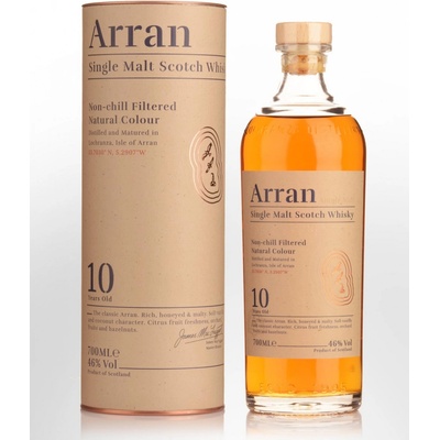 Arran 10y 46% 0,7 l (tuba) – Zboží Mobilmania