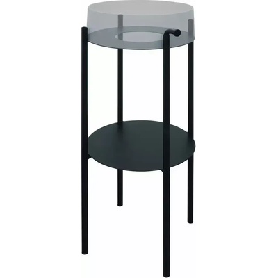 Deante Полша Черна стояща конзола за баня Silia - 840 х 360 мм