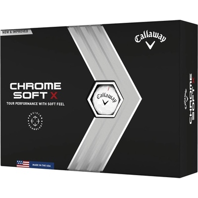 Callaway balls Chrome Soft X 22 4-plášťové 3ks