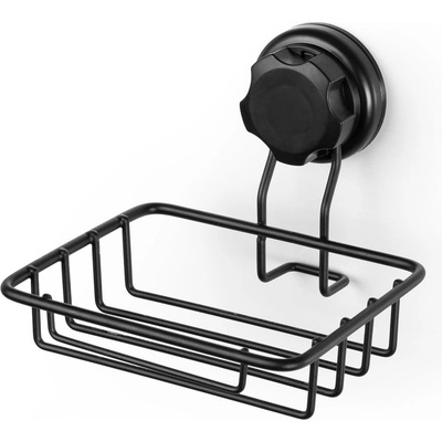 Compactor Черен самозадържащ се държач за сапун за стена Черен държач за сапун и гъба Bestlock - Compactor (RAN9777)