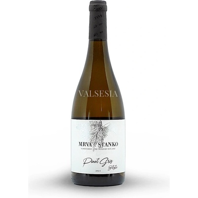 Mrva & Stanko Pinot Gris Botrytis 2023 12,5% 0,75 l (čistá fľaša)