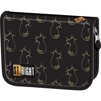 ST.RIGHT Несесер St. Right Golden Cats - С 1 цип и 2 крила (PC03)