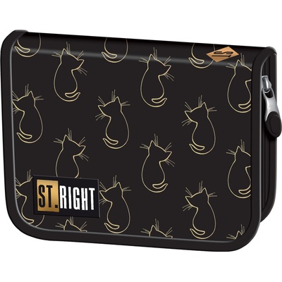 ST.RIGHT Несесер St. Right Golden Cats - С 1 цип и 2 крила (PC03)