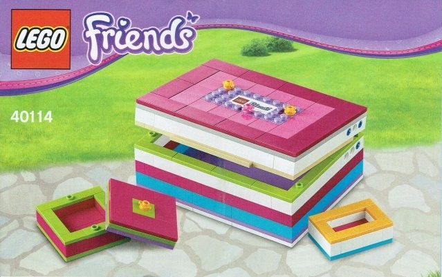 LEGO Friends 40114 Krabi ka na klenoty od 449 K Heureka.cz