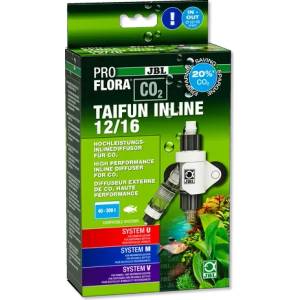 JBL Proflora CO2 Taifun Inline - Високоефективен CO2 дифузор за монтаж във филтърен маркуч на външен филтър