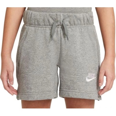 Шорти за момичета Nike Sportswear Club FT 5 Short - Сив