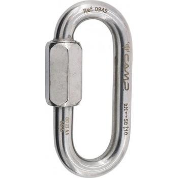 CAMP Oval mailona Oval Quick Link 10 mm, неръждаема стомана (TO.949)