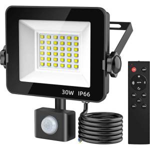 MustWin LED Прожектор със Сензор за Движение и Дистанционно MustWin 30W/50W/100W - 49309