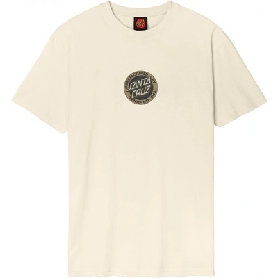 Santa Cruz Carved MFG Front T-Shirt Bone