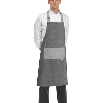 Egochef Готварска престилка Egochef в сив цвят, произведена в Италия (6113 067C)