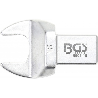 BGS technic Nástrčný plochý klíč 16 mm upnutí 14 x 18 mm BGS 6901-16