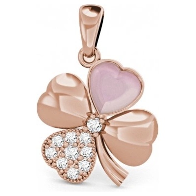 Couple Chance růžové zlato, zirkony a perleť 585 66 2 0249.4C00.0.00.078.23