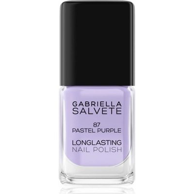 Gabriella Salvete Longlasting Enamel dlouhotrvající lak na nehty s vysokým leskem odstín 87 Pastel Purple 11 ml