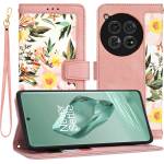 Techsuit Калъф за OnePlus 12 - FlipCraft - Sweetheart Pink (KF2328699)